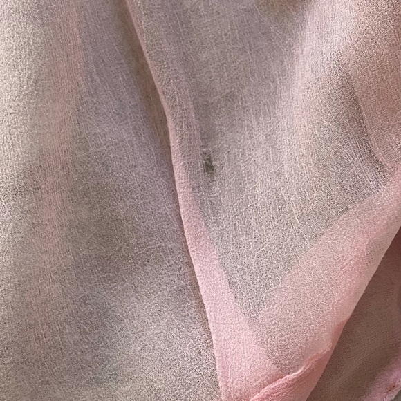 Clueless inspired blouse oversized sheer pastel pink - Picture 11 of 14
